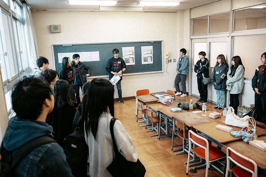参加メンバーの準備風景