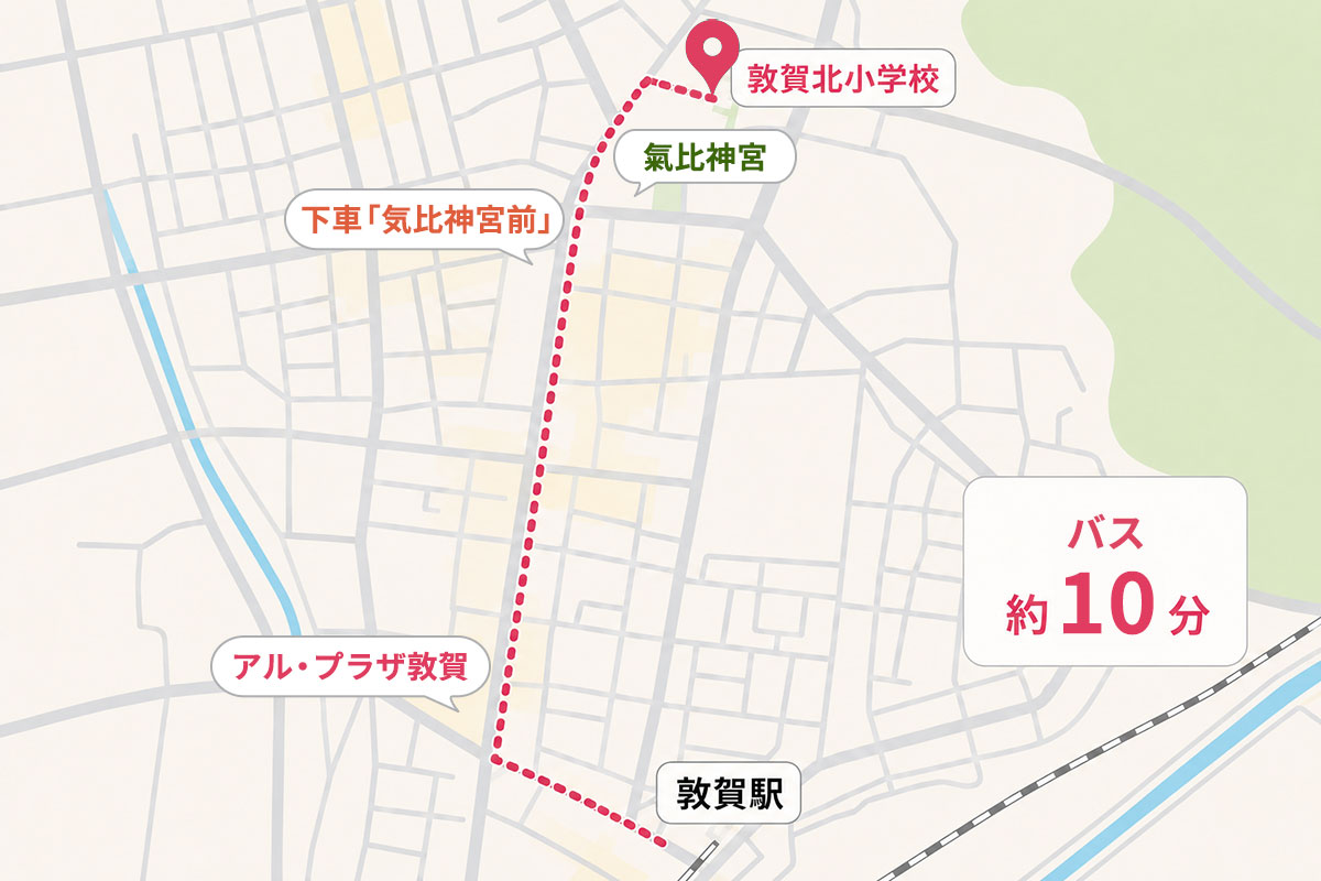 バスでの行き方