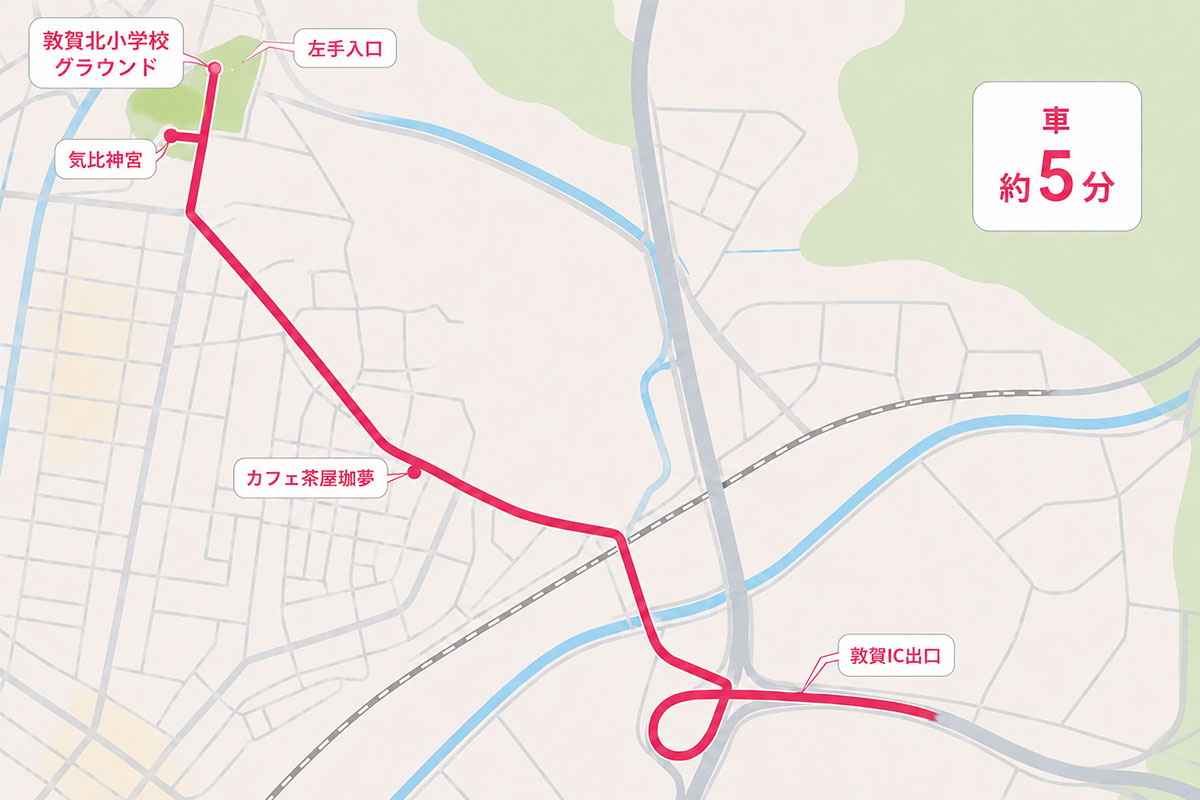 車での行き方